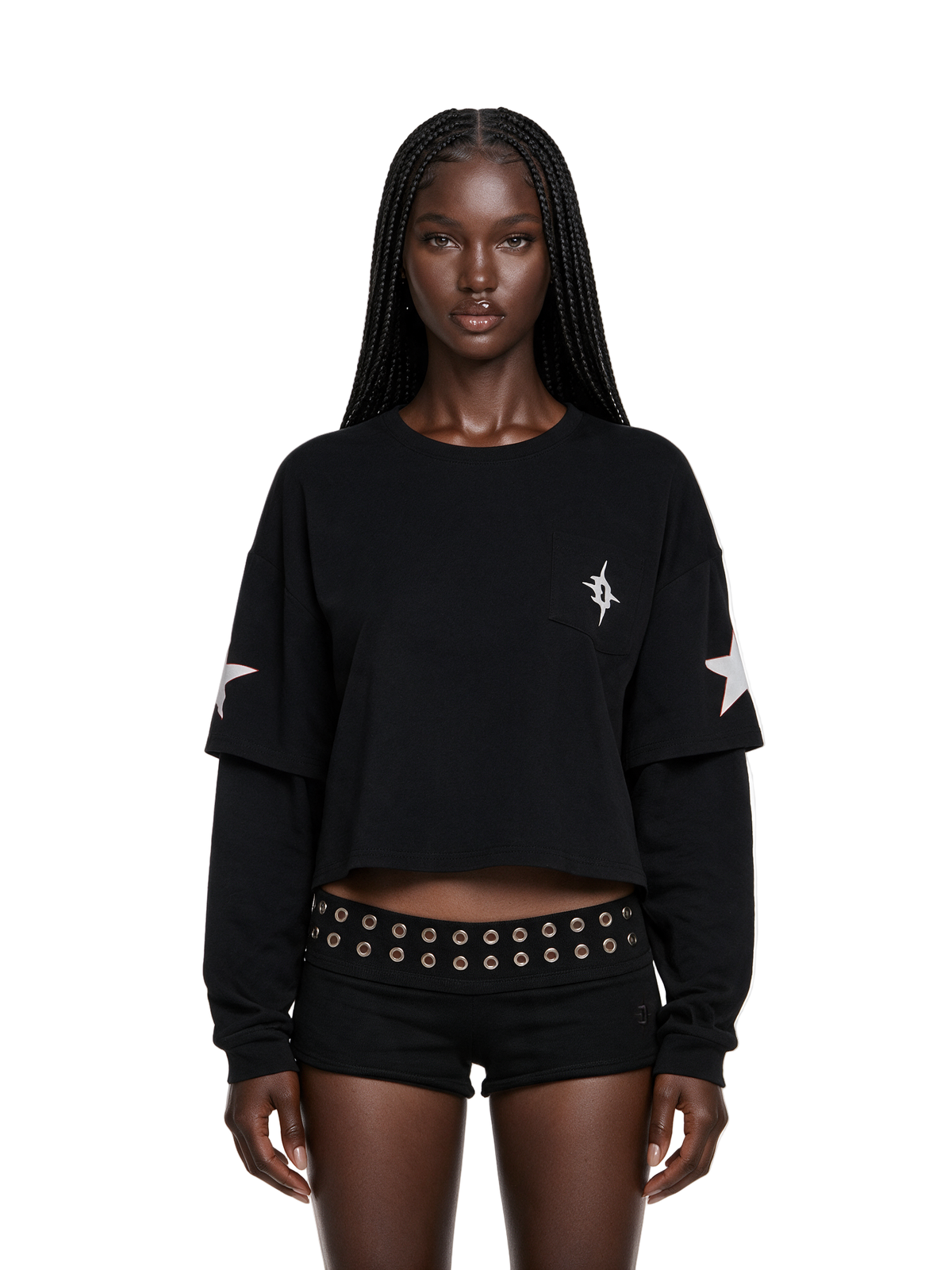 Remix Layered Twofer Long Sleeve Tee
