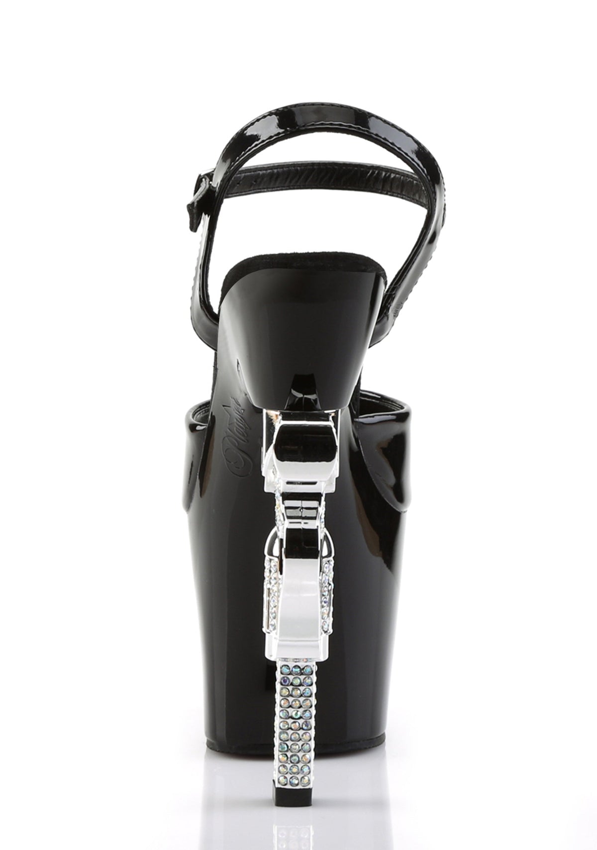 Revolver-709 Gun Heels - Black