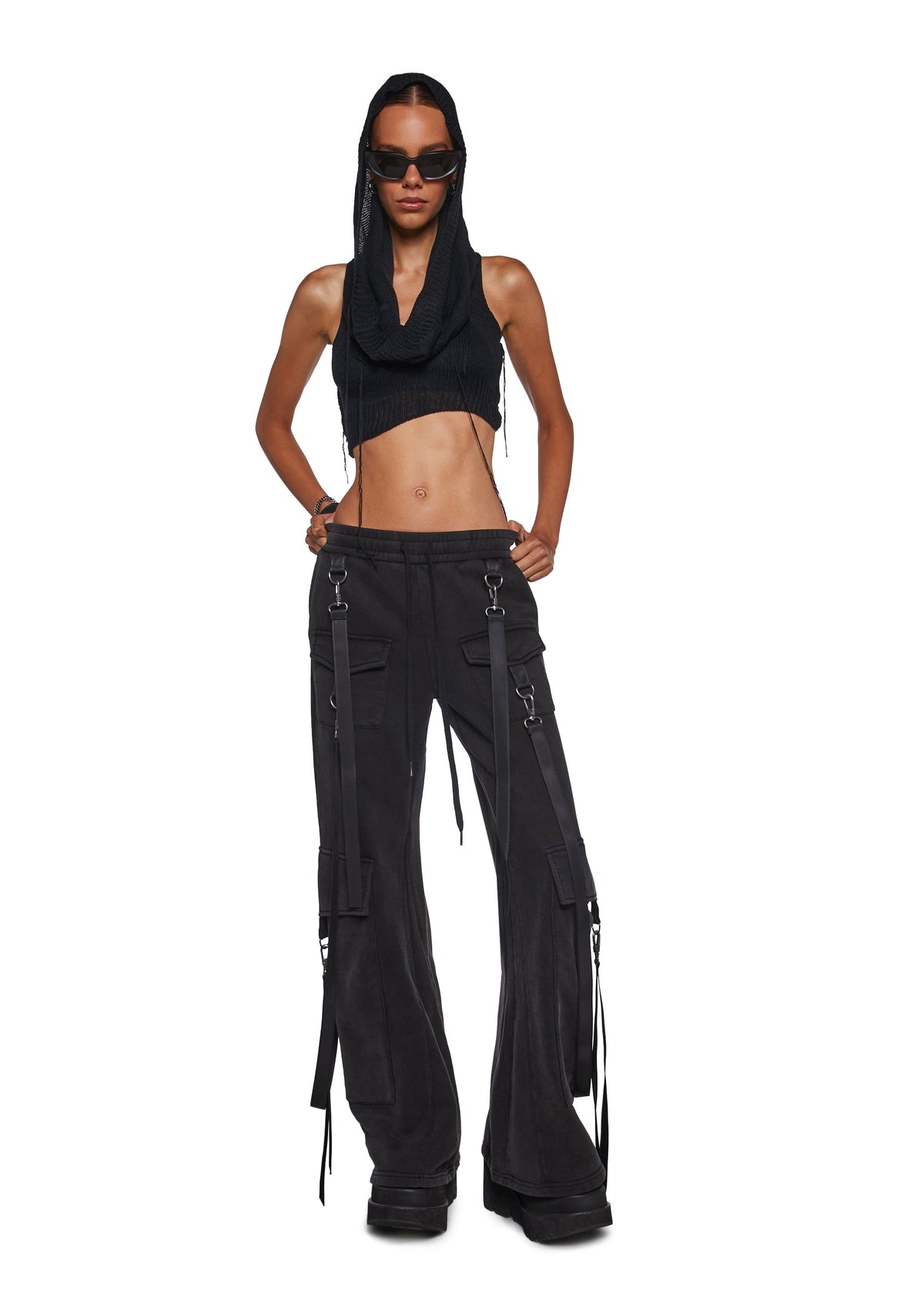 Techno Beats Suspender Joggers