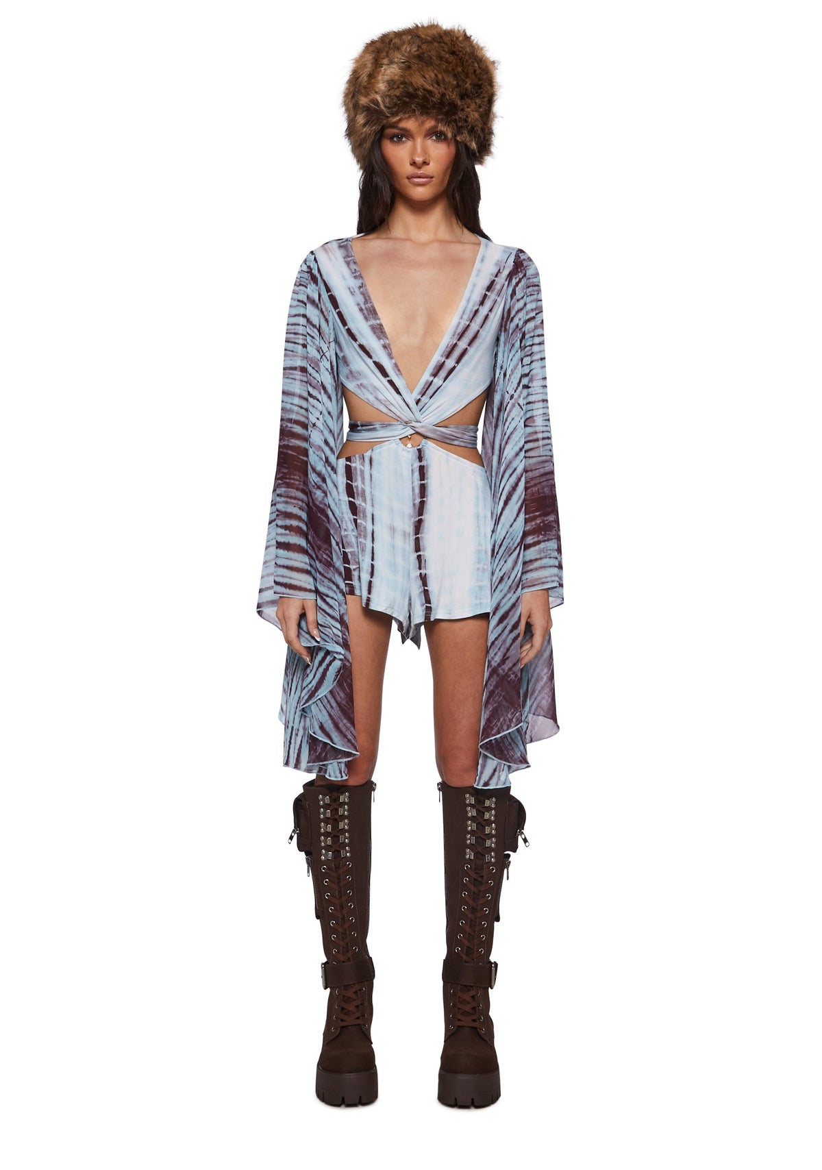 Desert Destiny Tie-Dye Romper