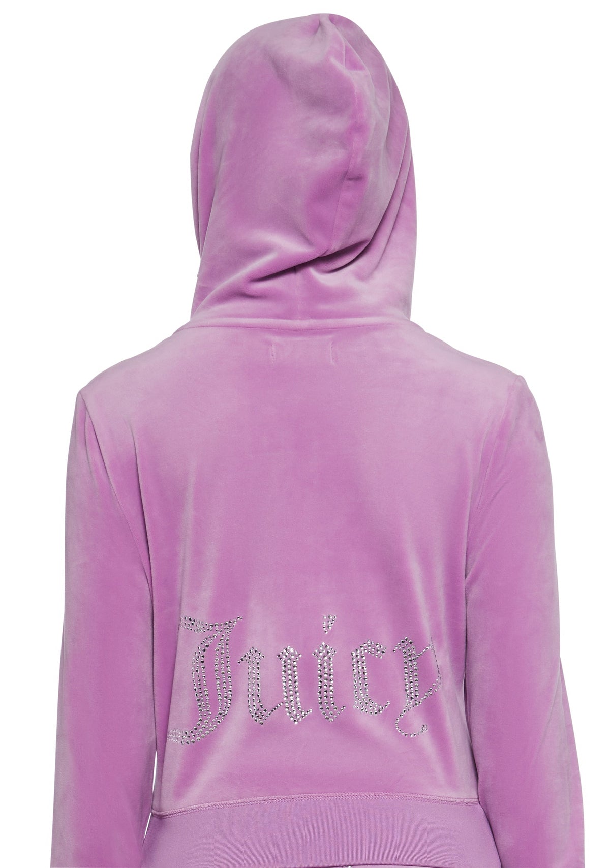 OG Big Bling Velour Hoodie - Purple