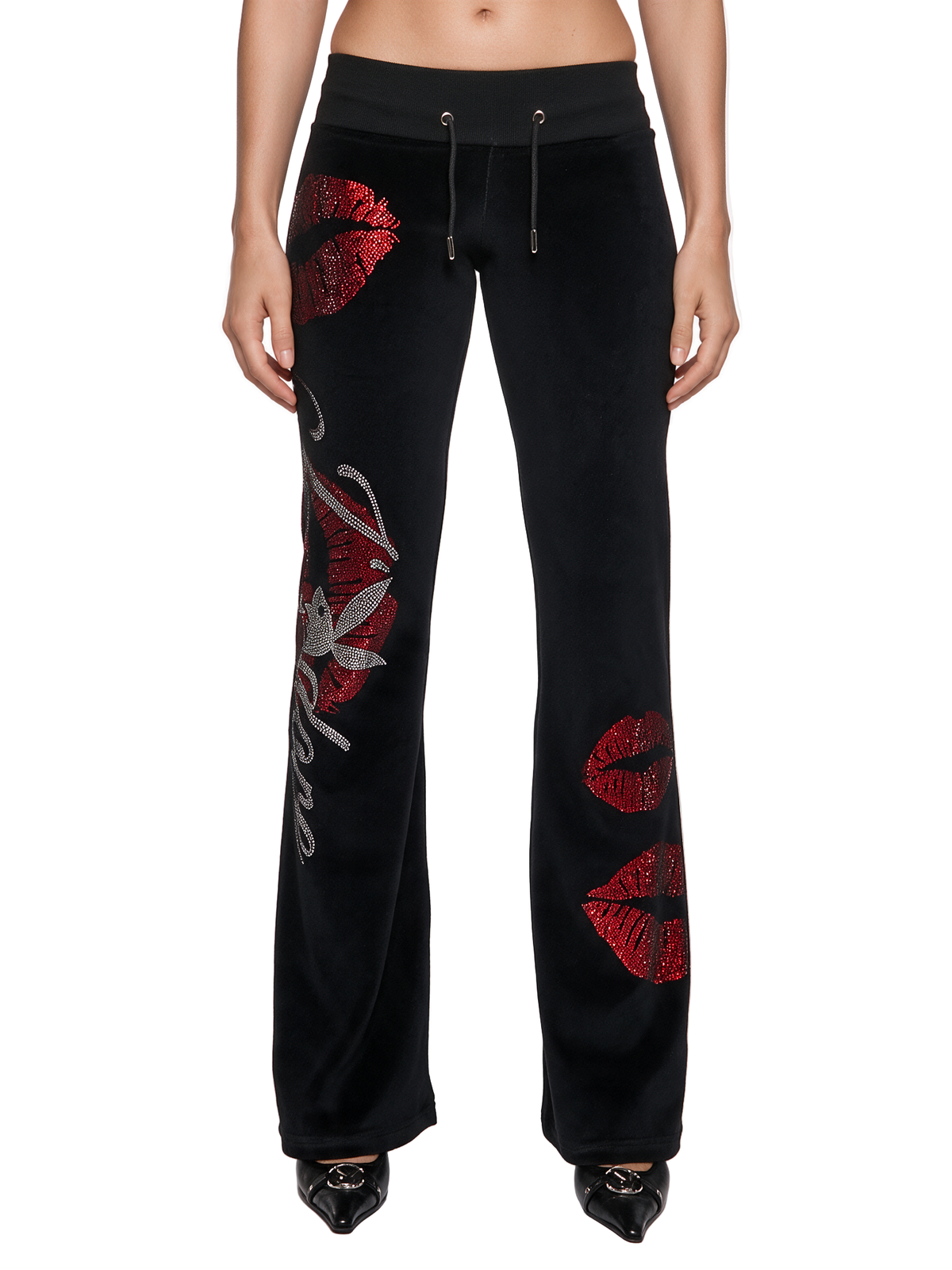 Playboy I love Velour Flare Pants