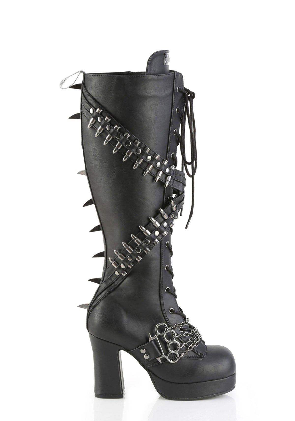 Gothika-108 Platform Knee High Boots