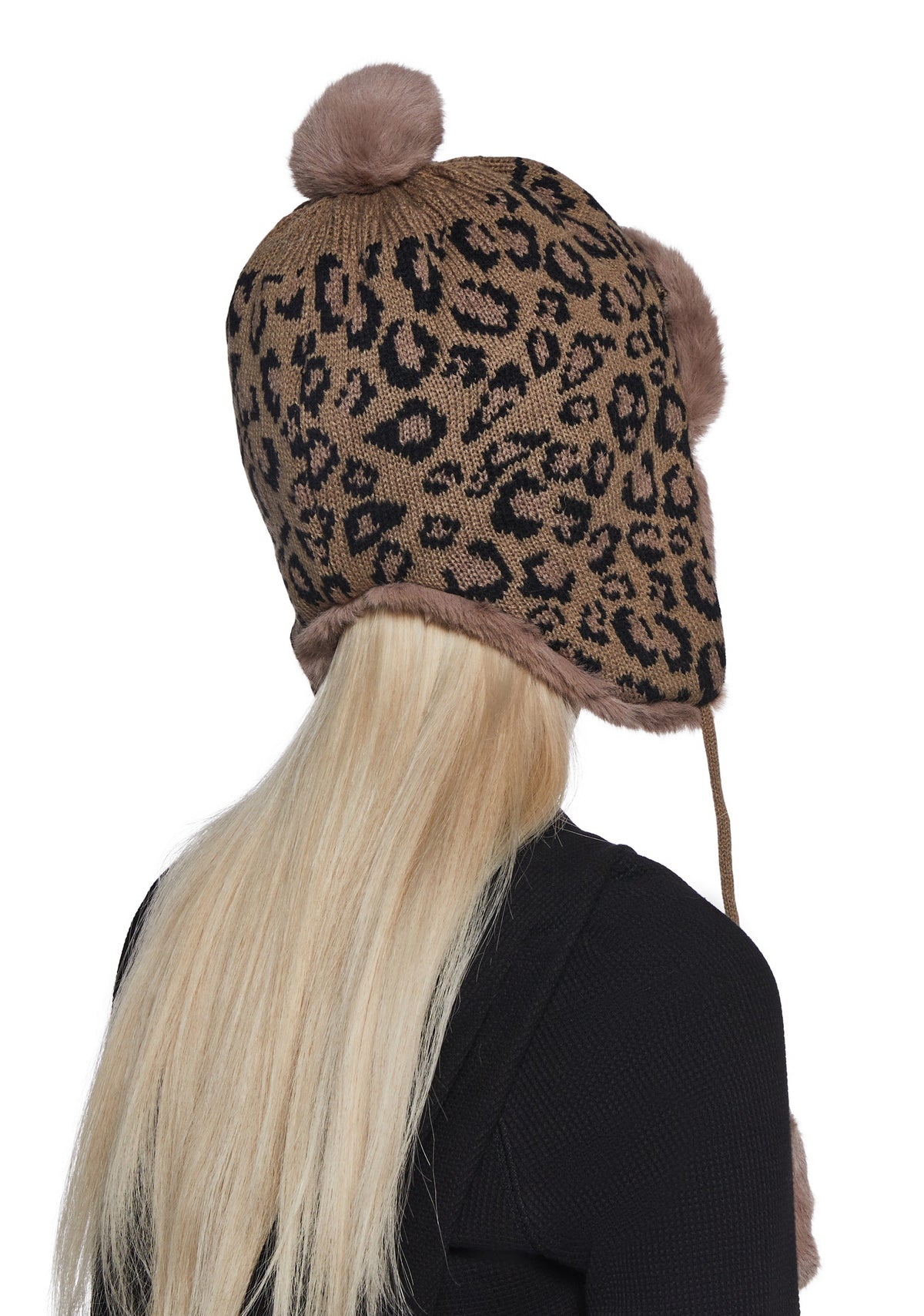 Leopard Trapper Hat