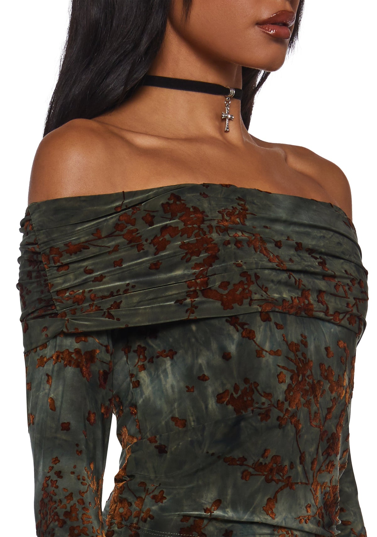 Unrivaled Charm Off The Shoulder Top