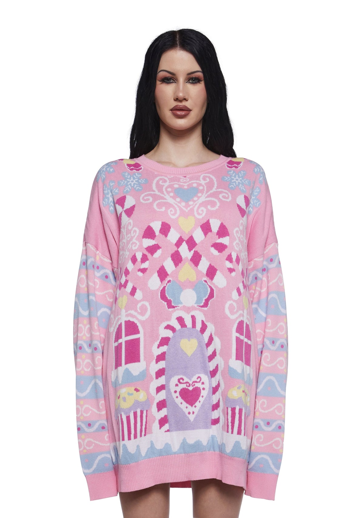 Chitter N' Chatter Oversized Sweater