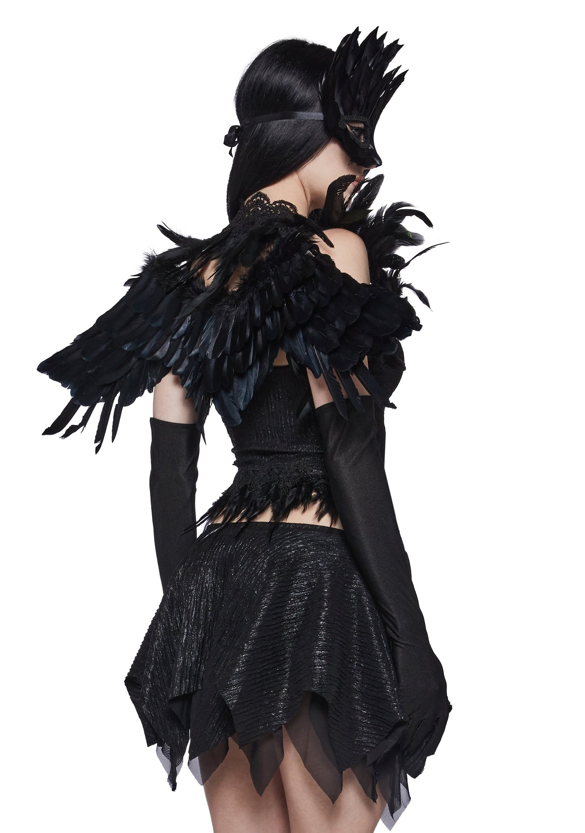 Crow Feather Costume