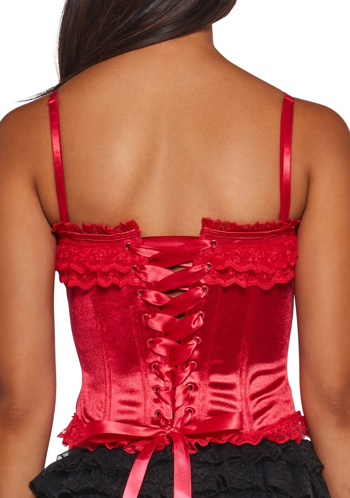 Romantic Age Corset Top - Red