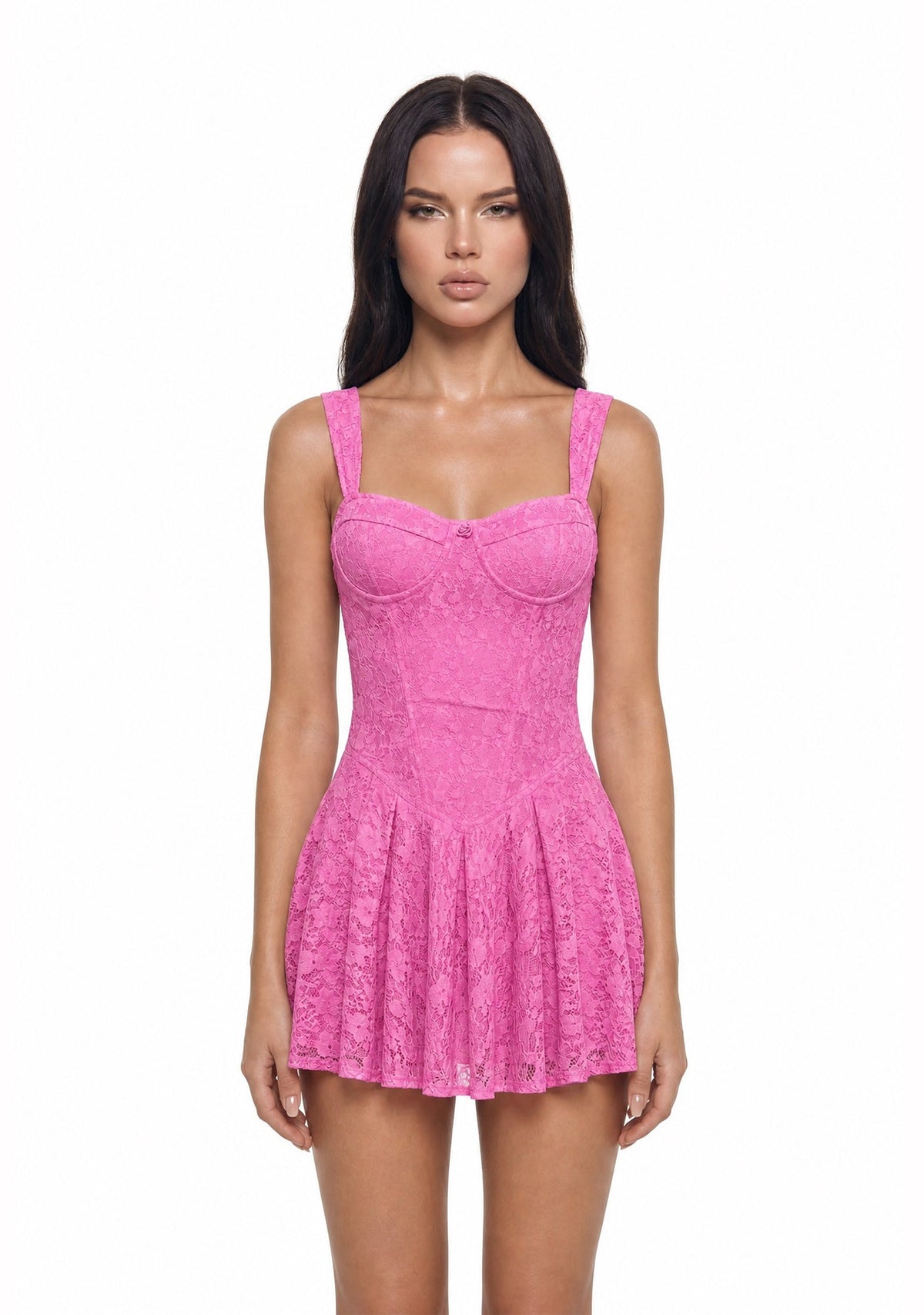 Perfect Date Mini Dress - Pink