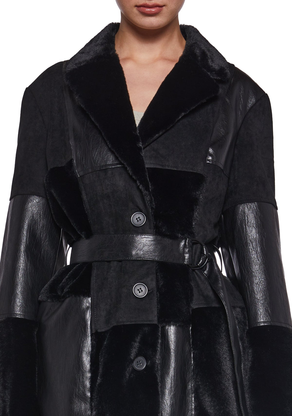 In The Twilight Faux Fur Coat