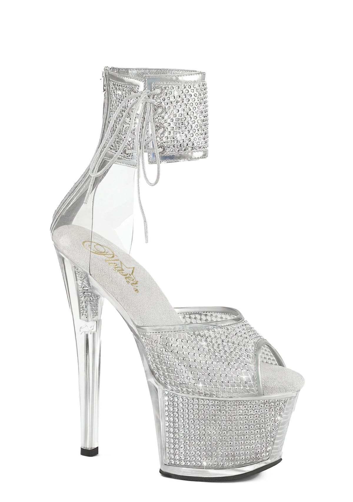 SKY-324PREM Rhinestone Heels