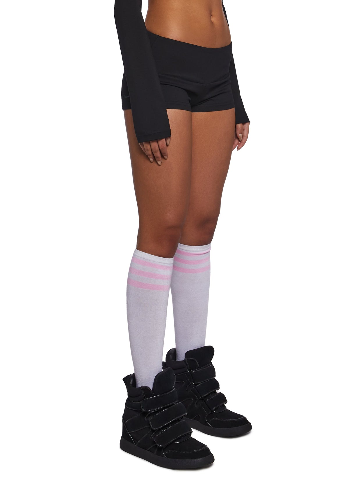 Playboy Mini Shorts - Black