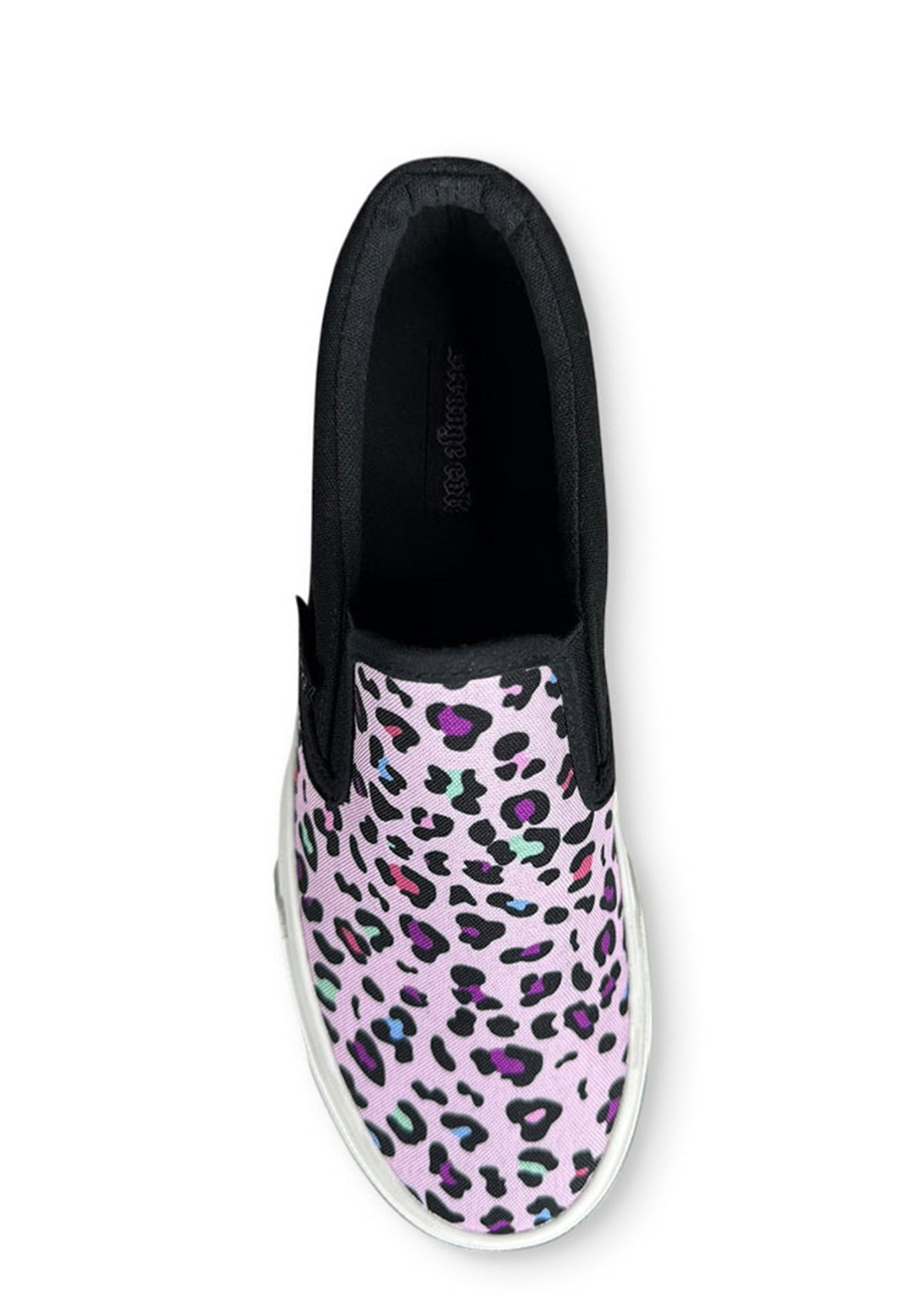 Chill Leopard Slip On Platform Shoe - Pink