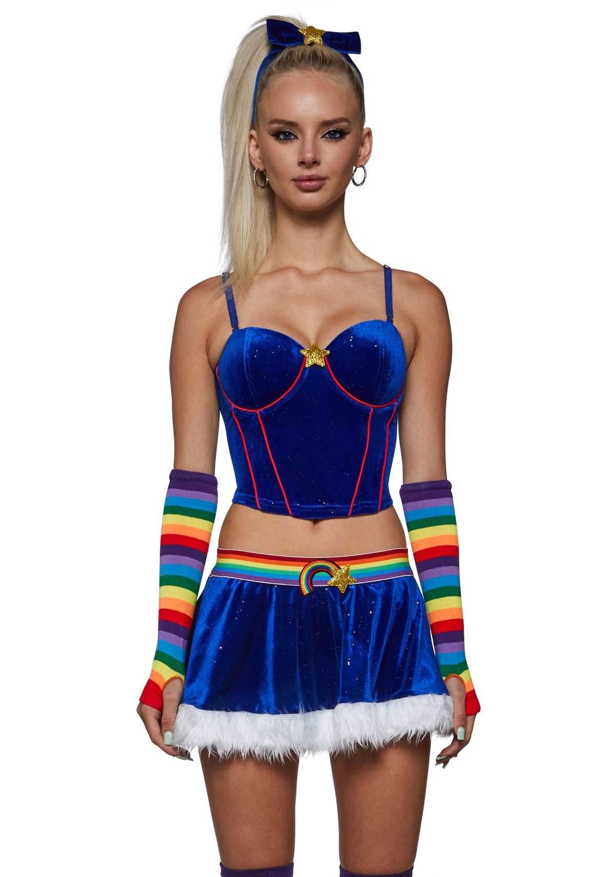Rainbow Girl Costume