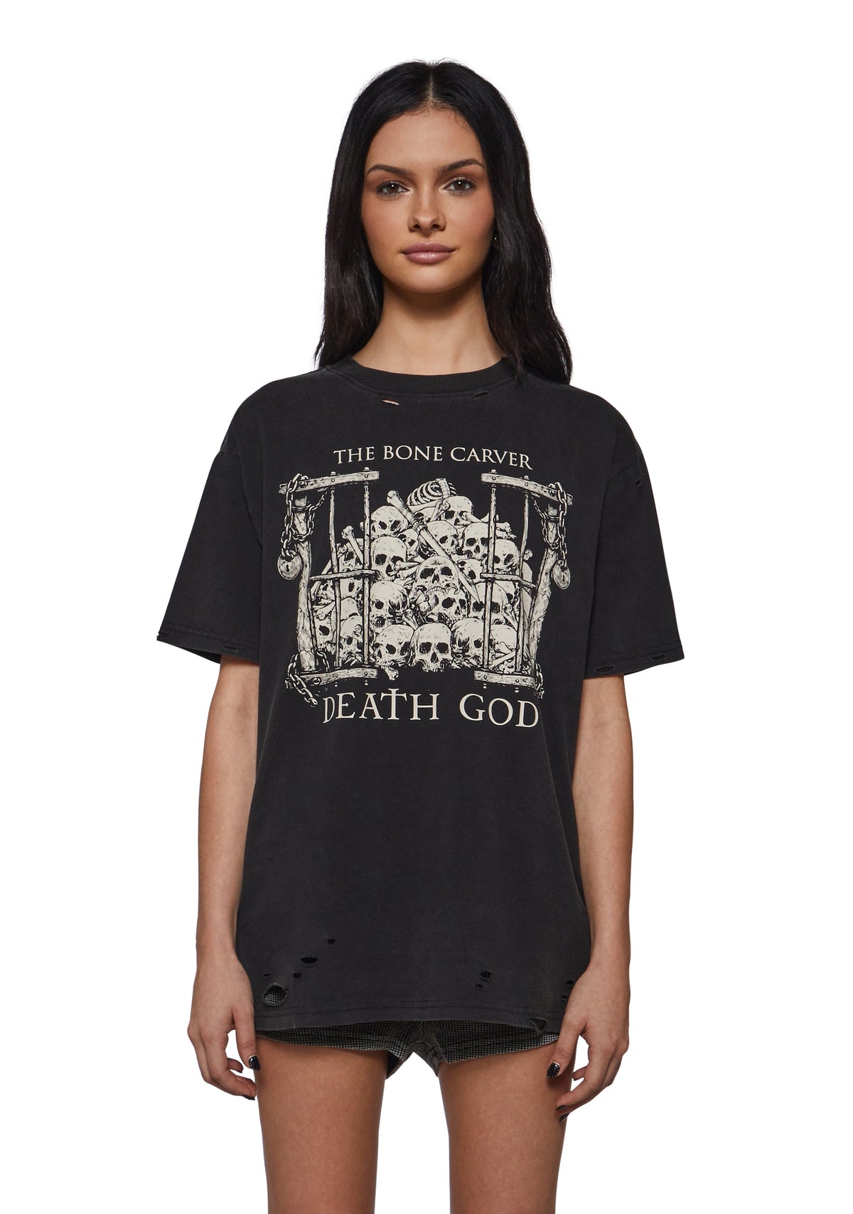 Death God Oversized Tee