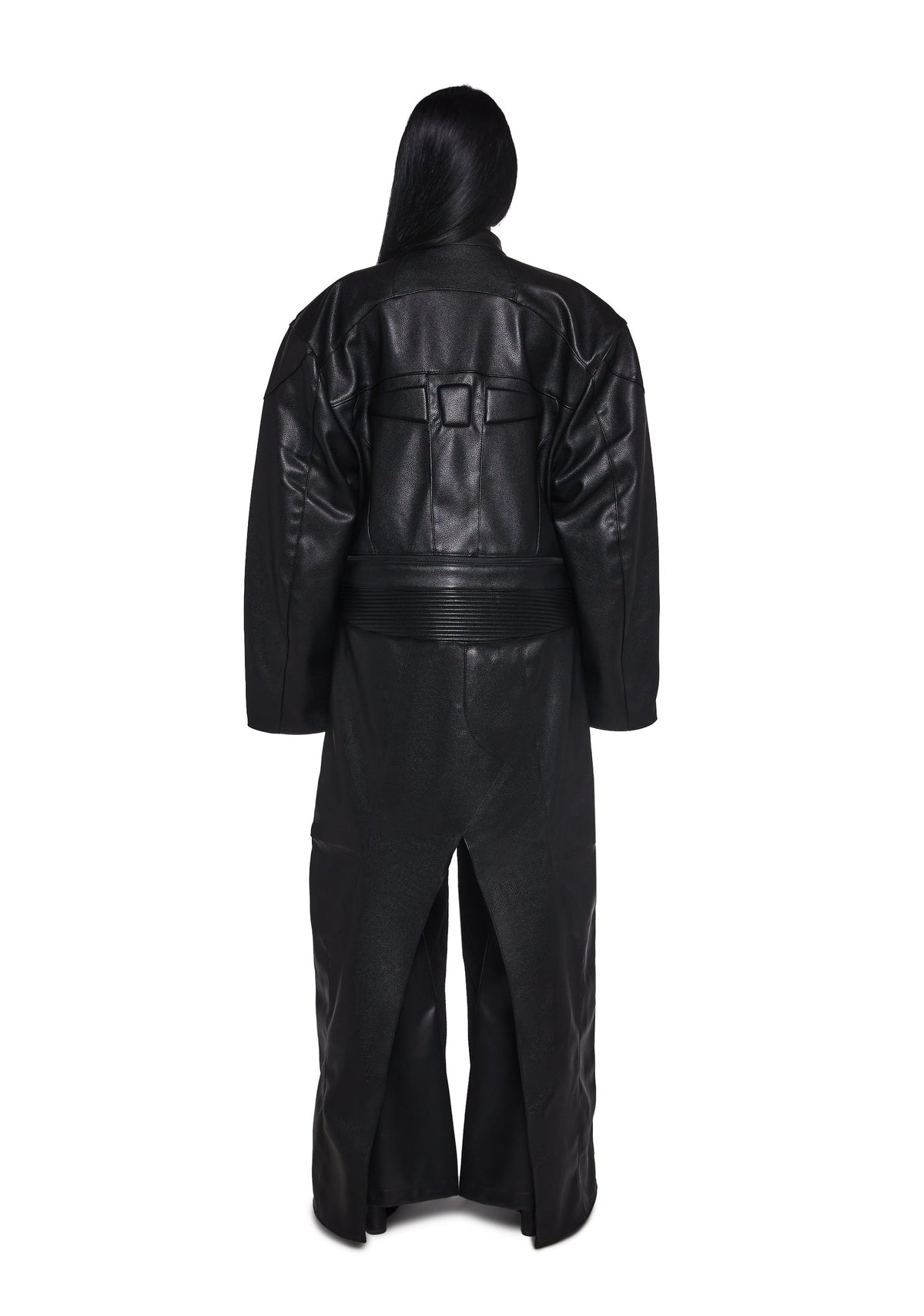 Detachable Motocross Long Coat