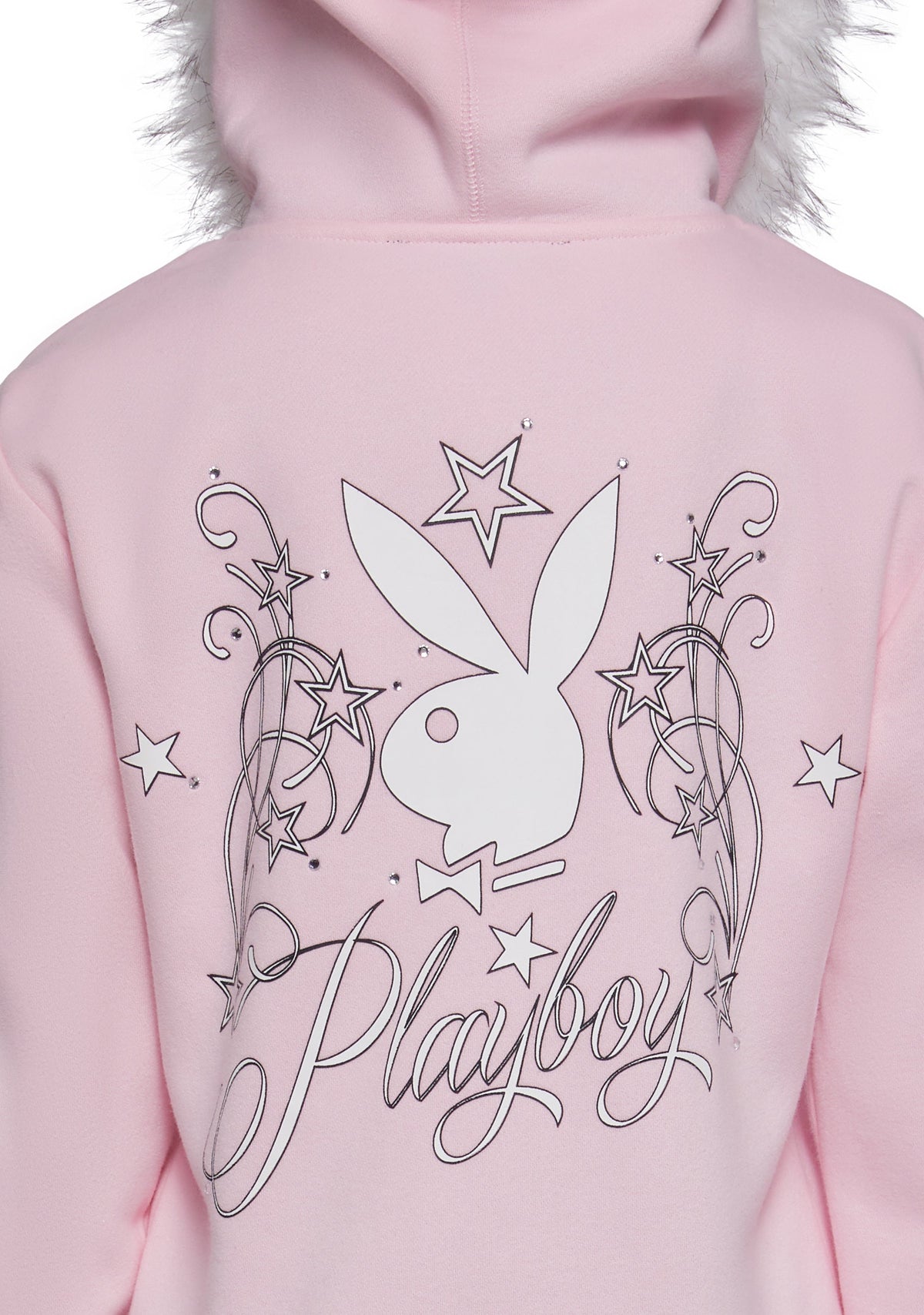 Faux Fur Trimmed Hoodie