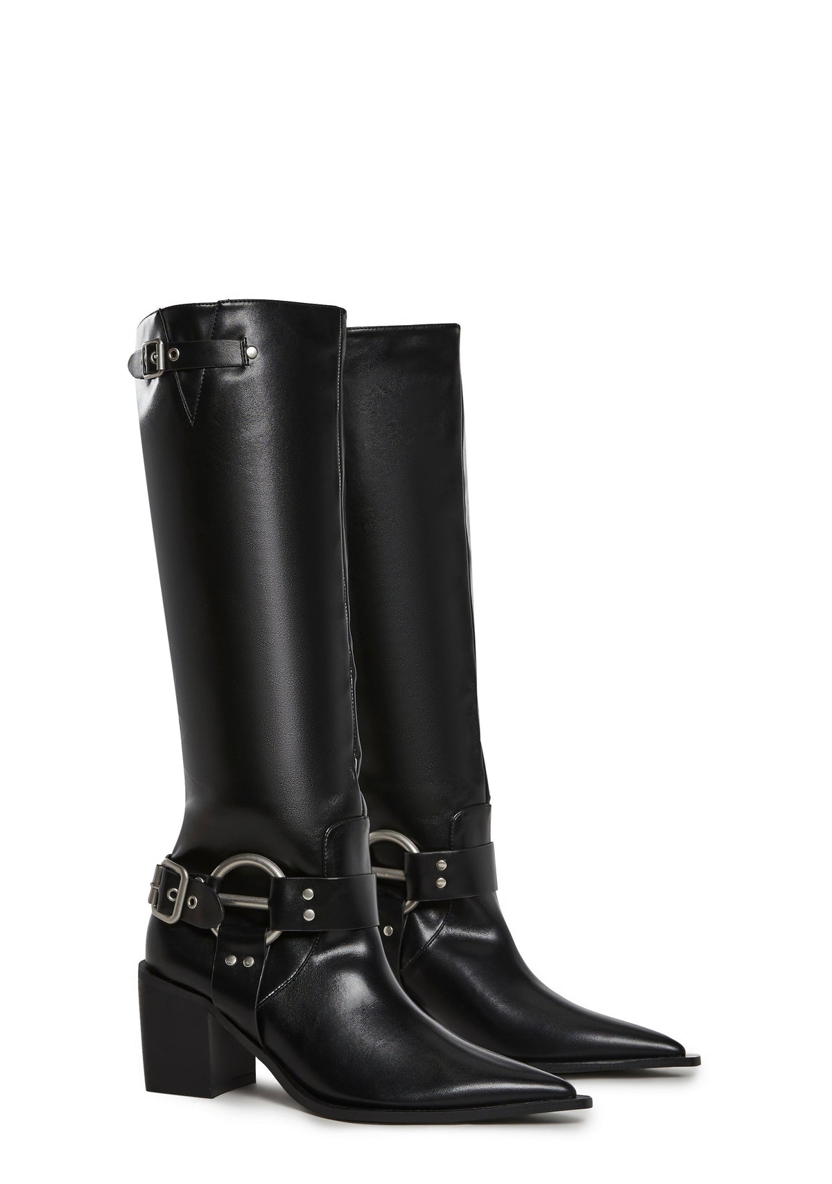 West End Buckle Boots - Black