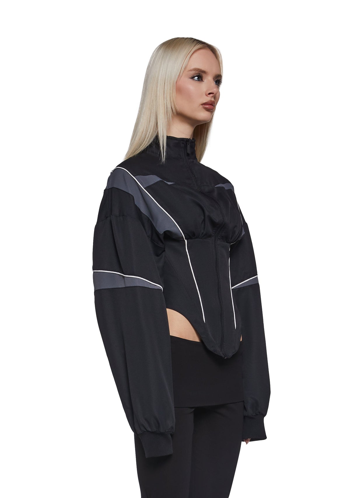Tracksuit Corset Jacket