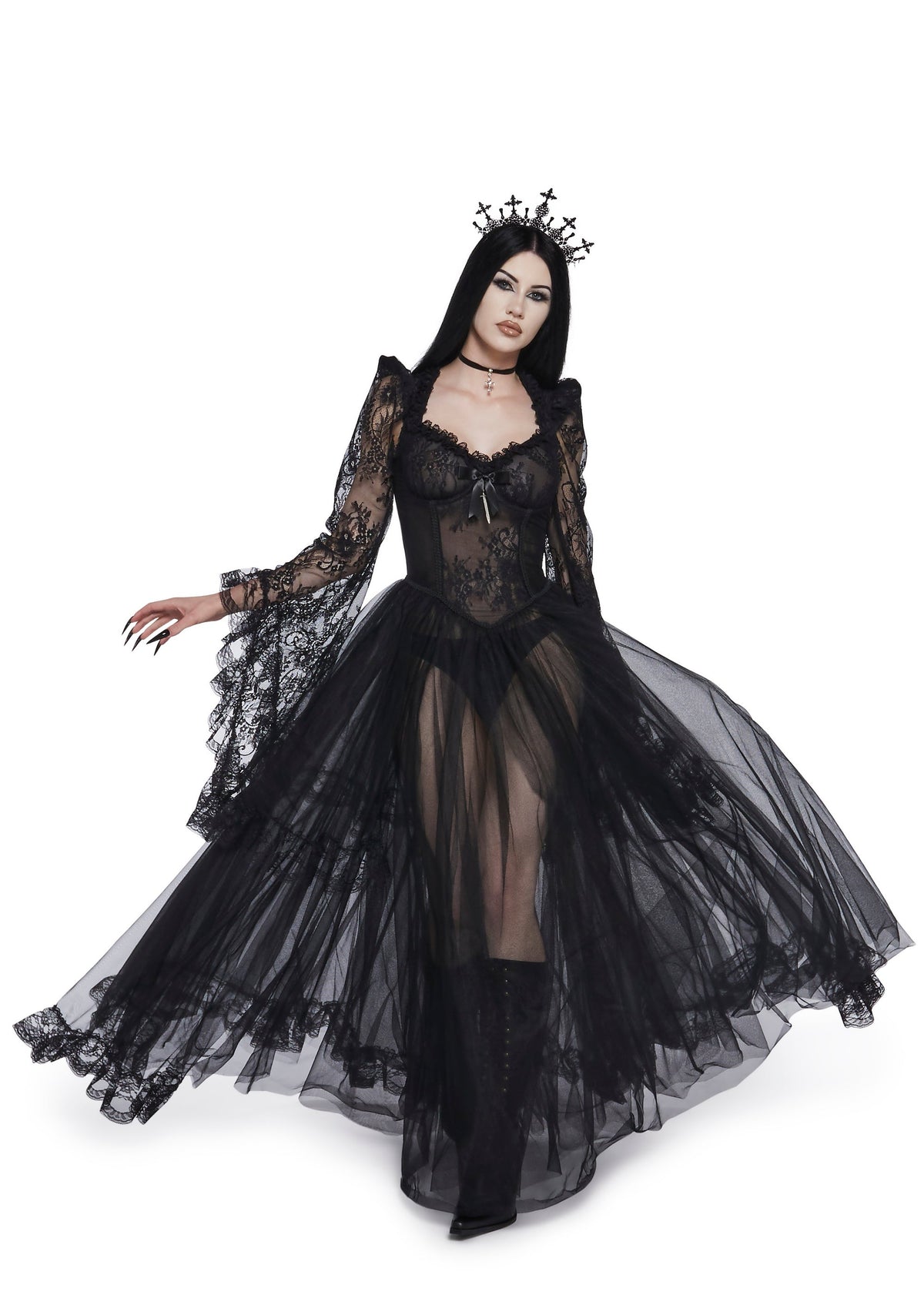 Dance With Death Lace Dress