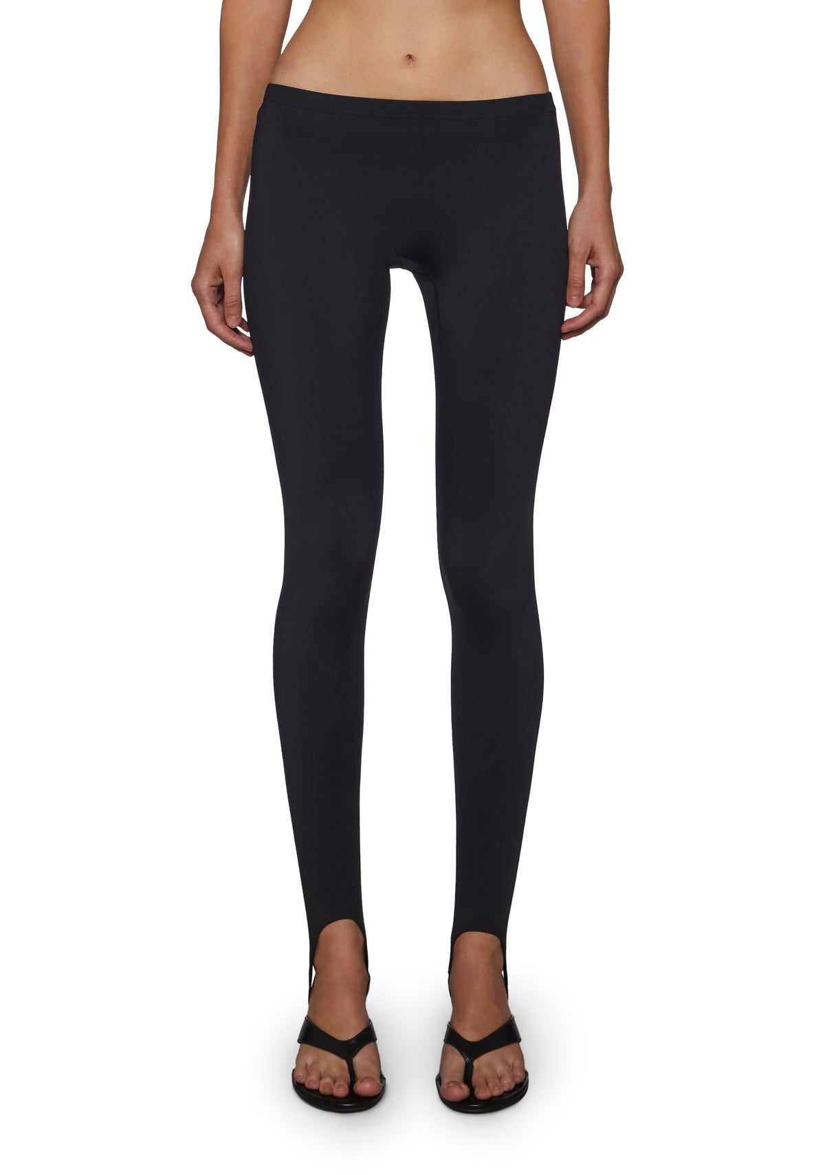 Donna Low Waisted Stirrup Leggings
