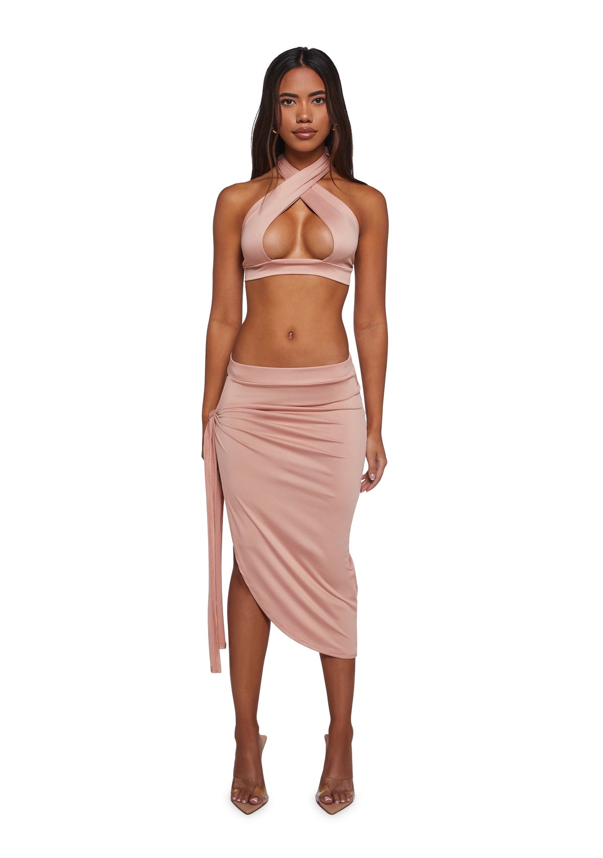 Dance All Night Skirt Set - Pink