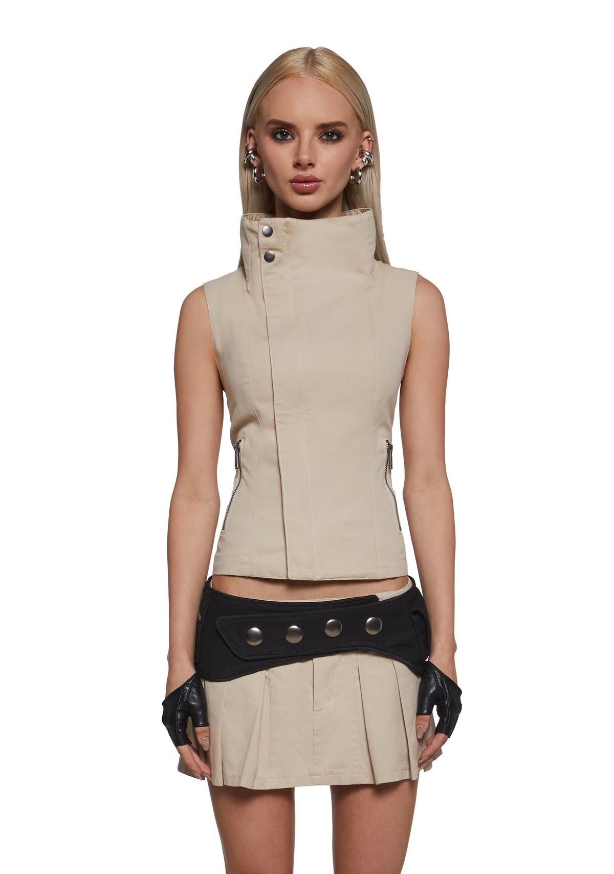Chambers Mock Neck Utility Vest