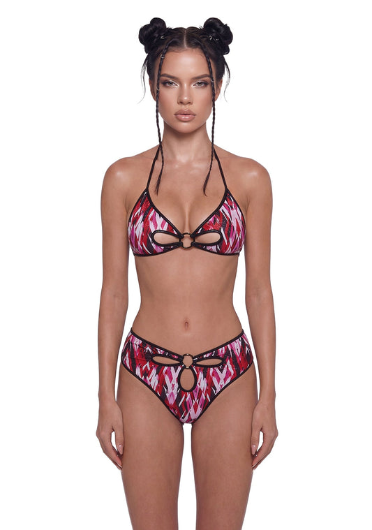 Refracted O-Ring Festival Set - Red/Black