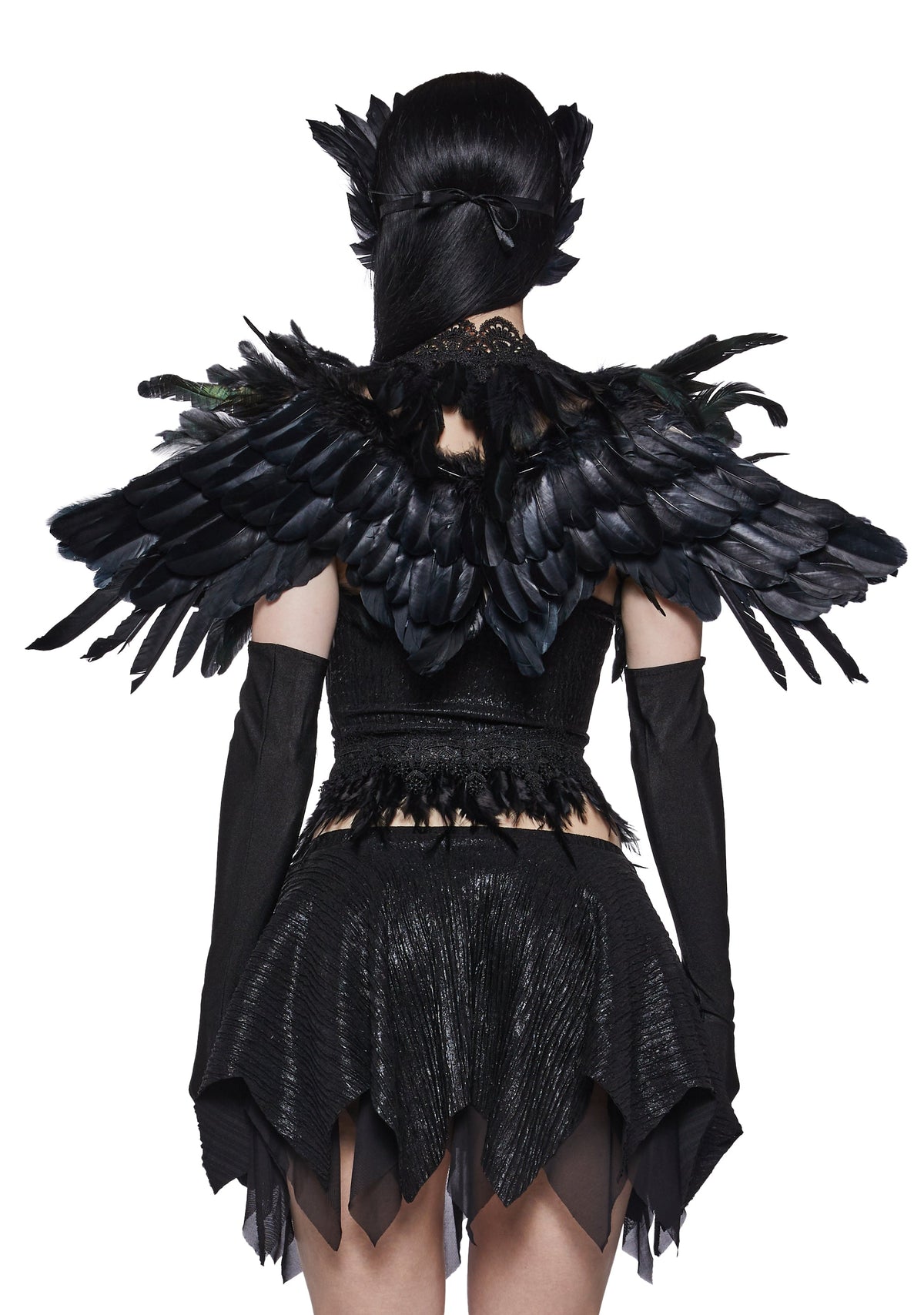 Crow Feather Costume