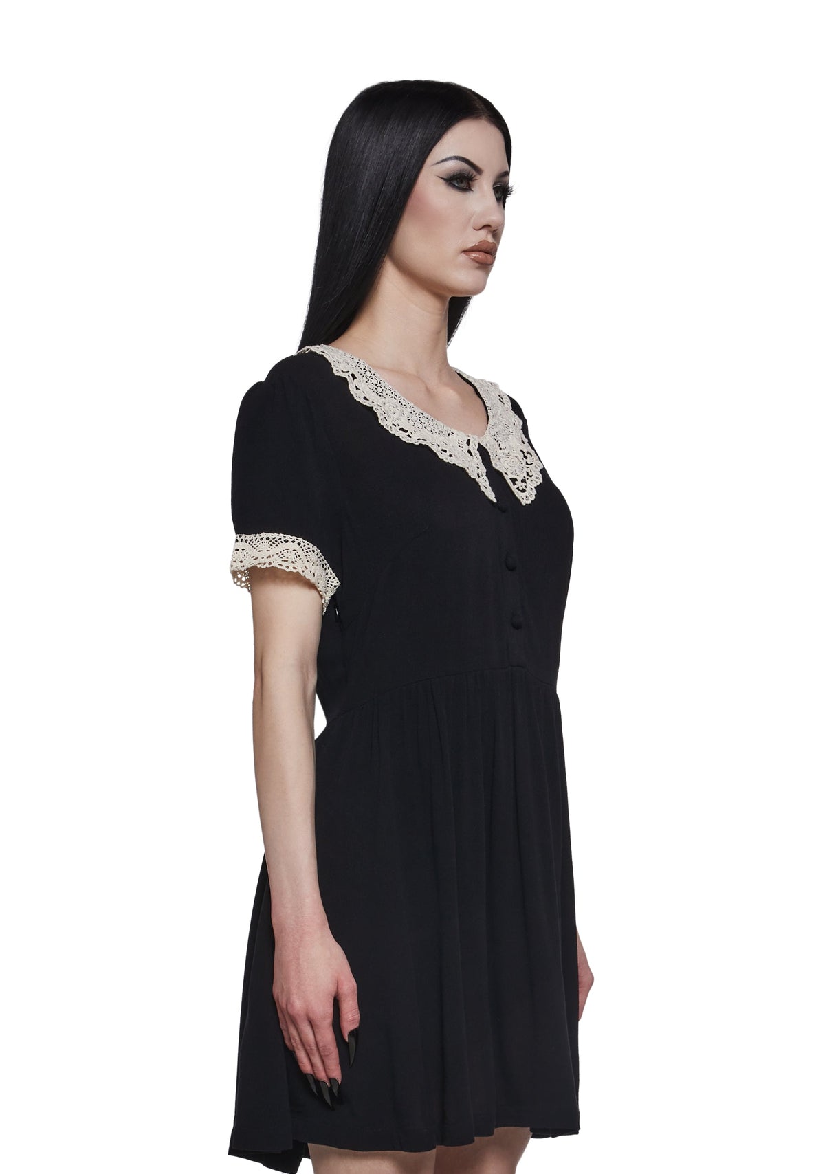 Goth Doll Mini Dress