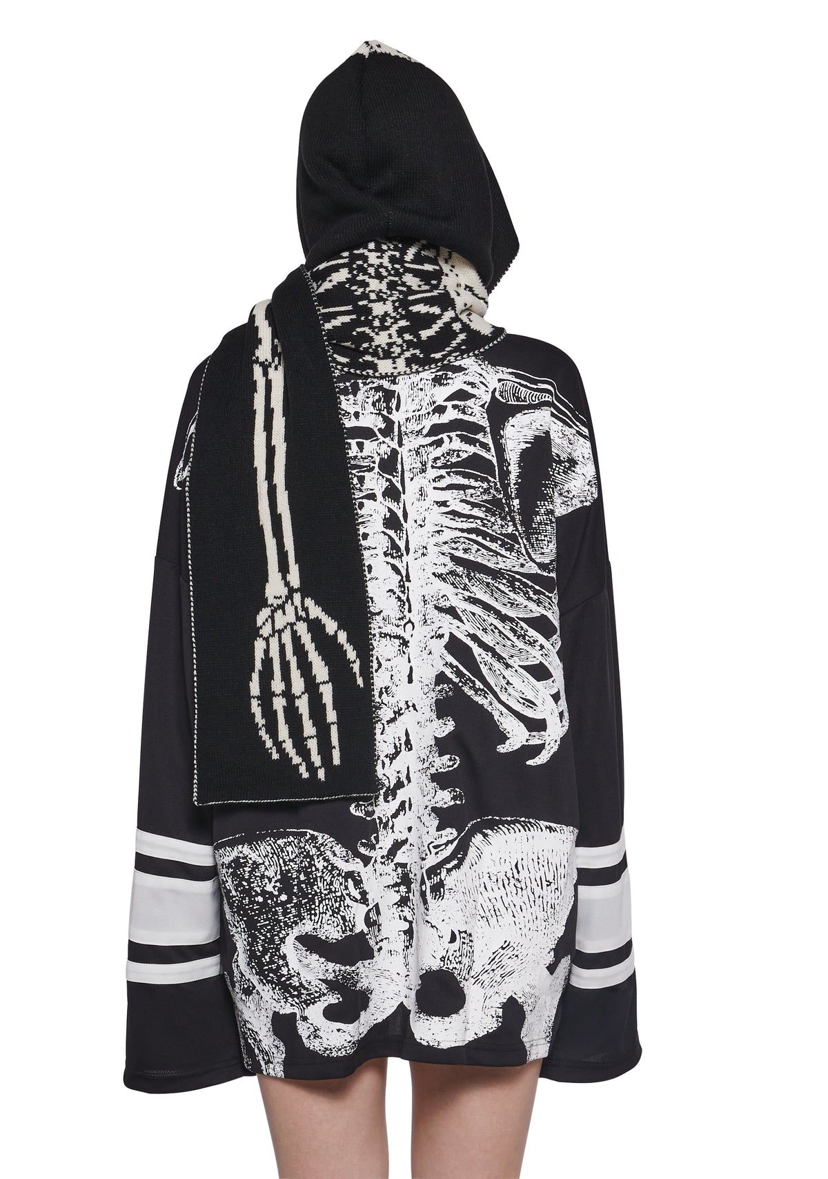 Haunted Scarf With Hood