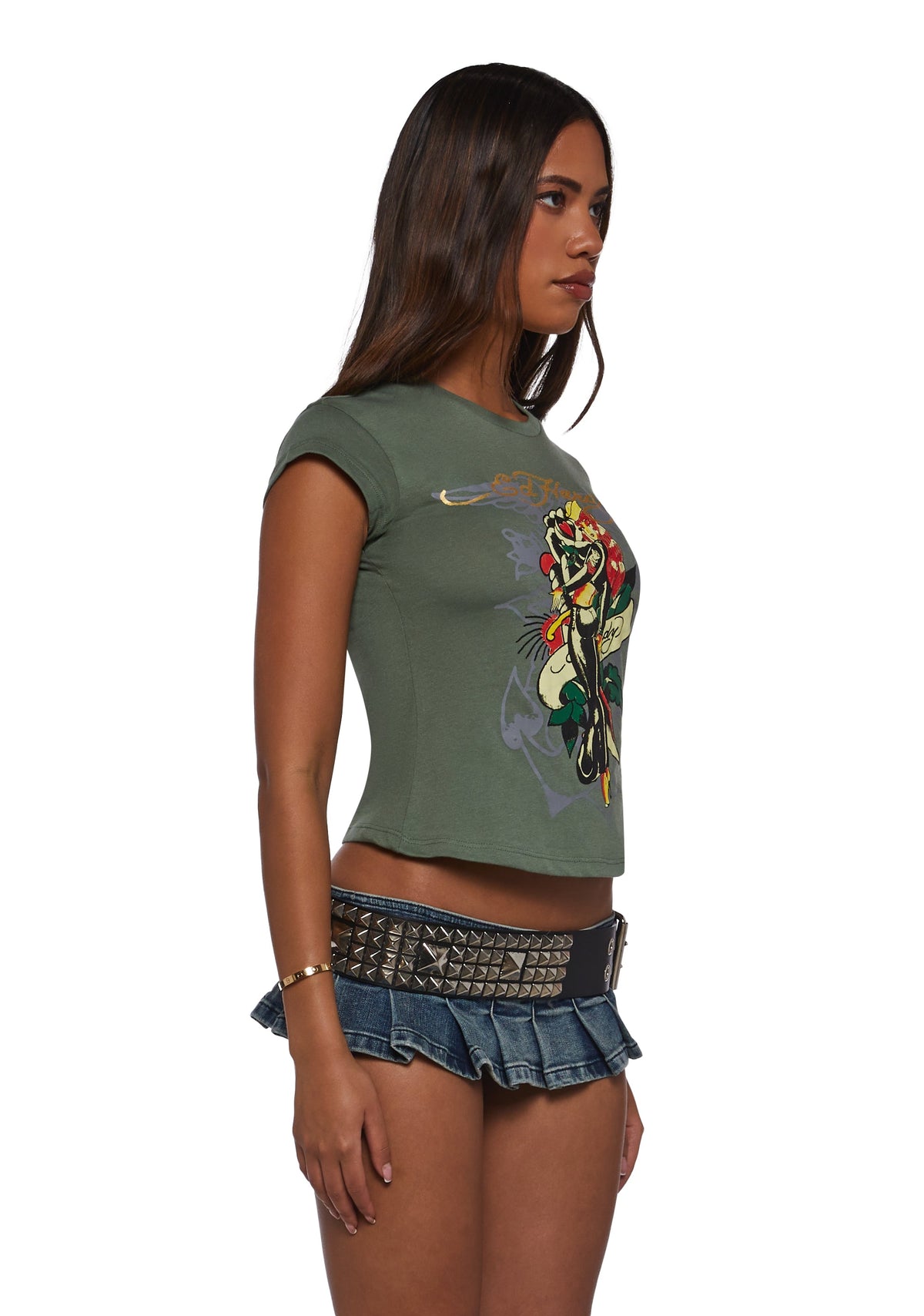 Sailor Girl Cap Sleeve Tee