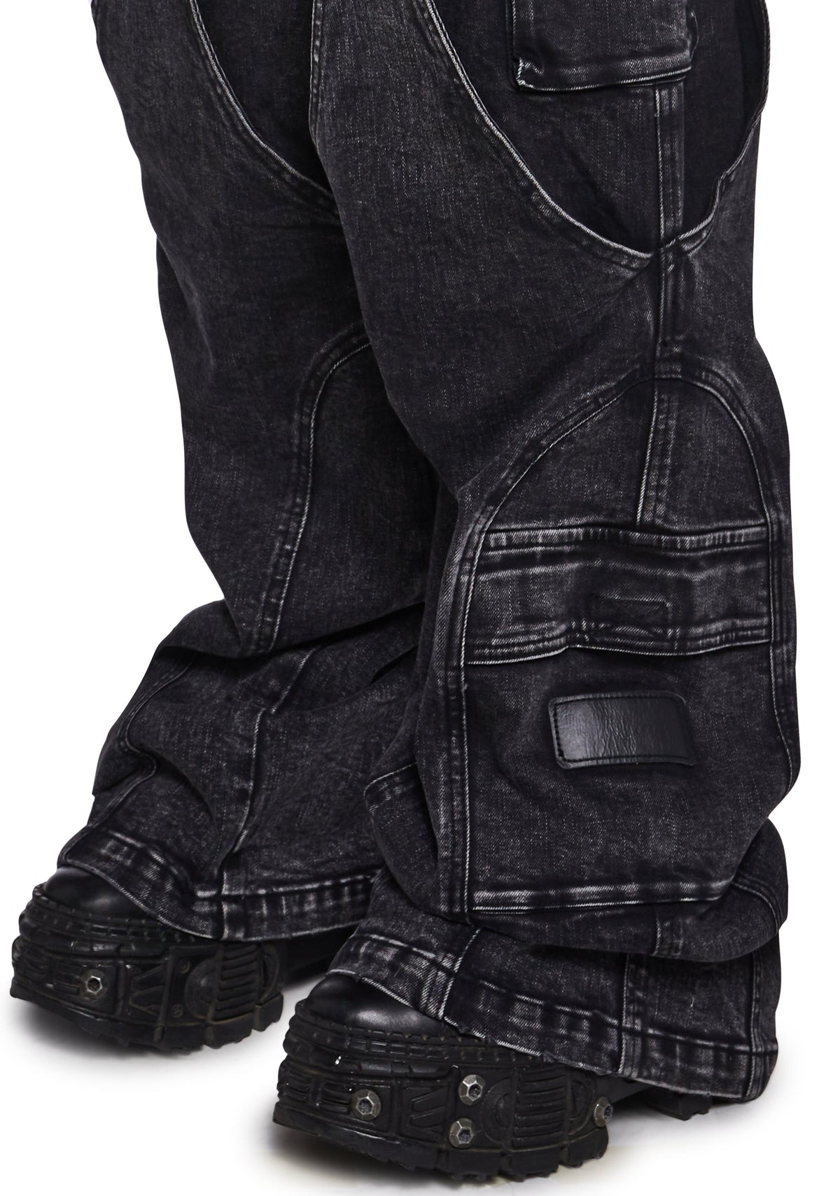 Warp Cargo Wide Leg Pants
