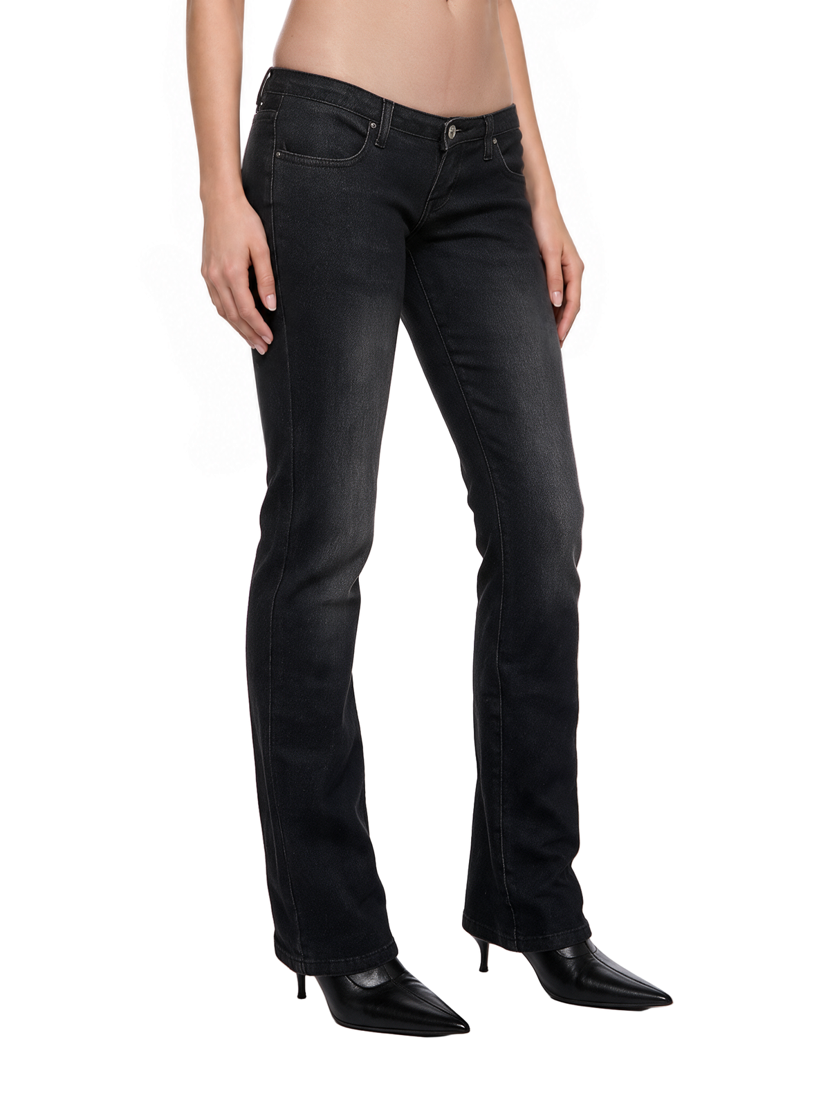 Talia Low Rise Jeans - Black