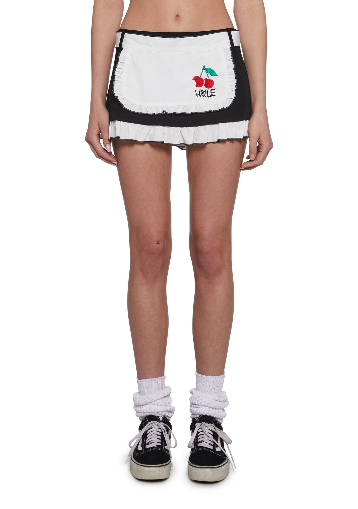 Take Everything Apron Mini Skirt