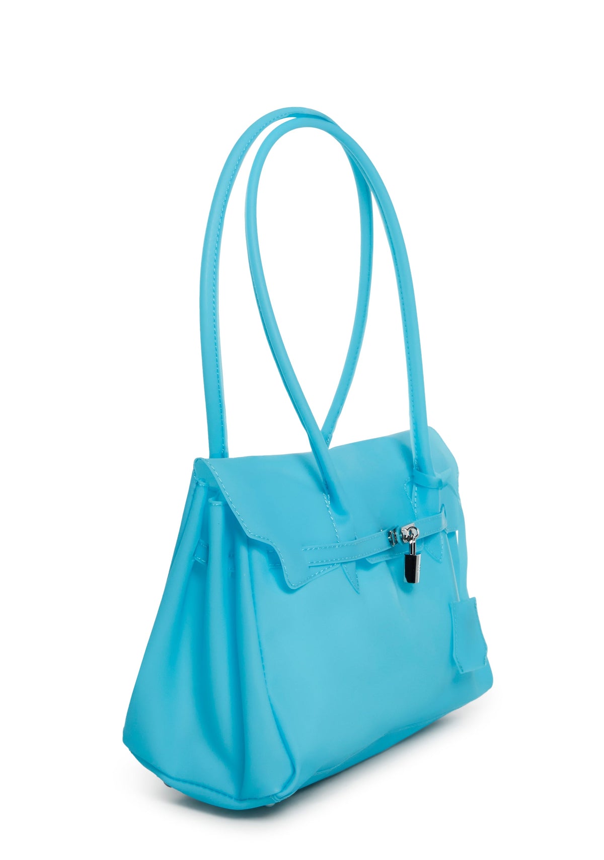 Candy Jelly Firkin Handbag - Blue