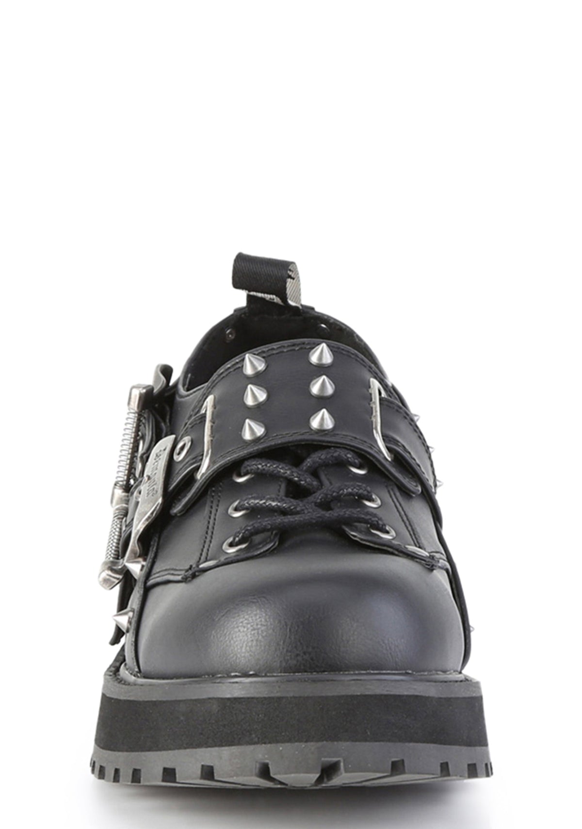 Valor-38 Studded Oxford Platform Shoes