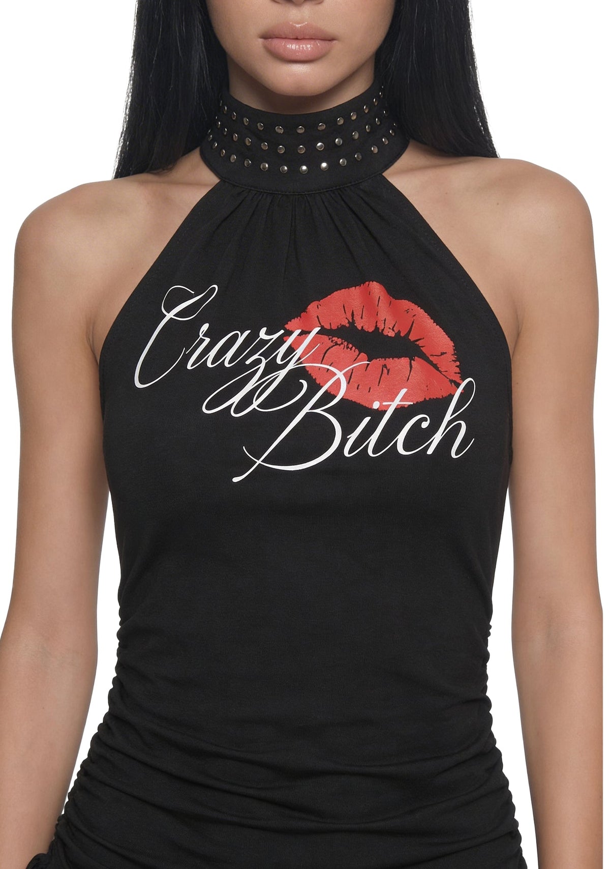 Let's Go Crazy Halter Top
