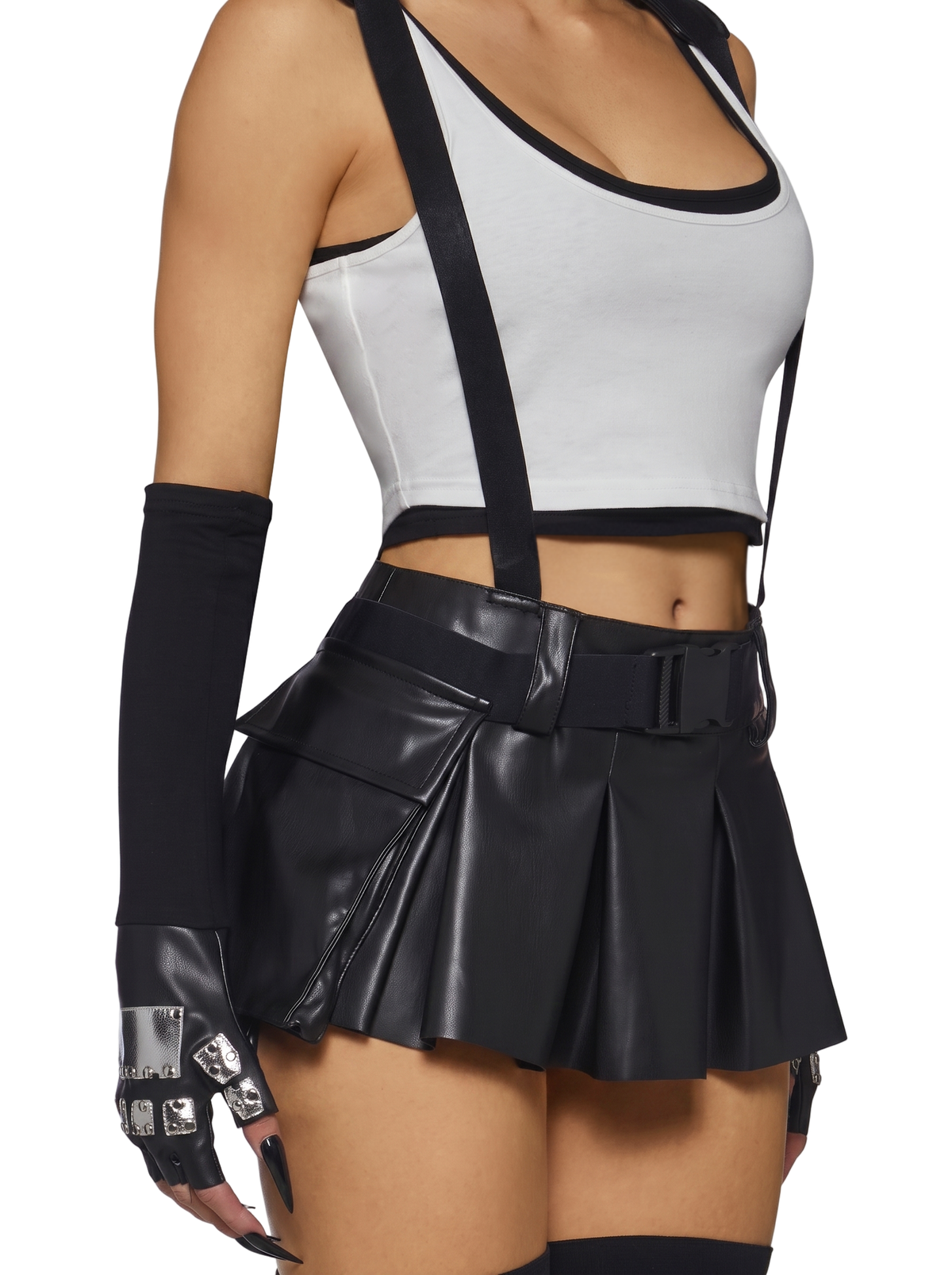 Fantasy Fighter Game Costume