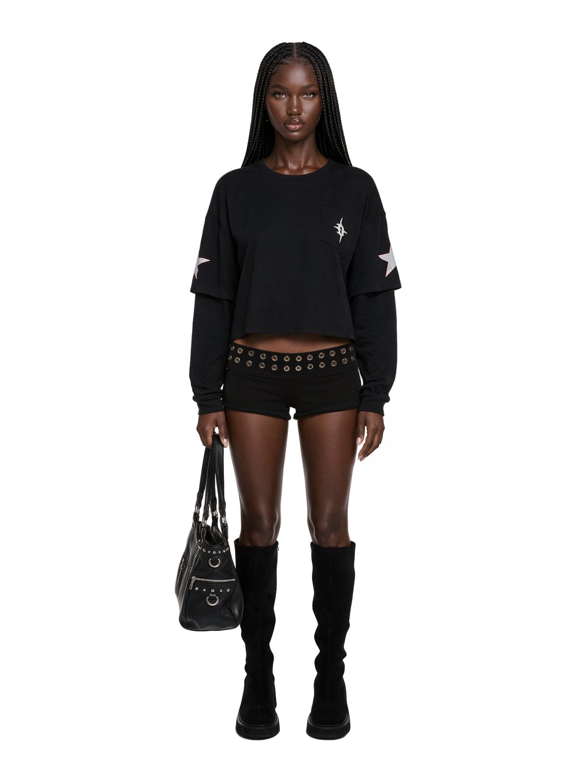 Remix Layered Twofer Long Sleeve Tee