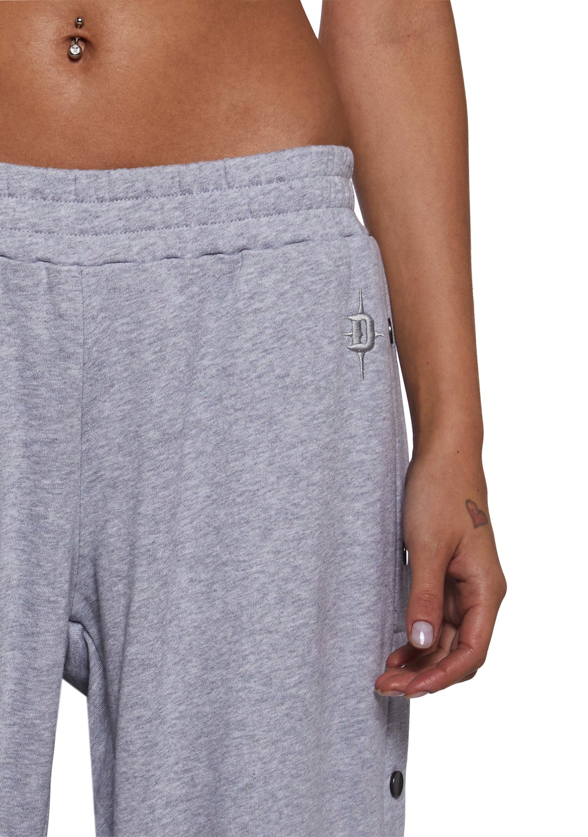 Ego Washed Boyfriend Sweatpants - Gray