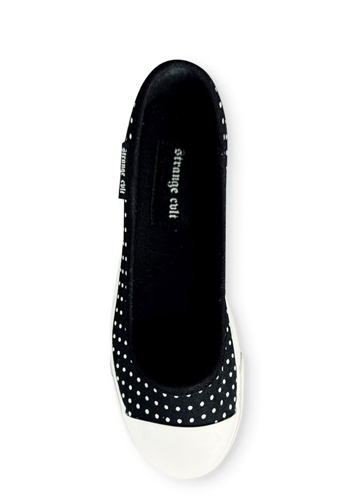 Emily Polka Dot Ballet Flat Sneaker Design