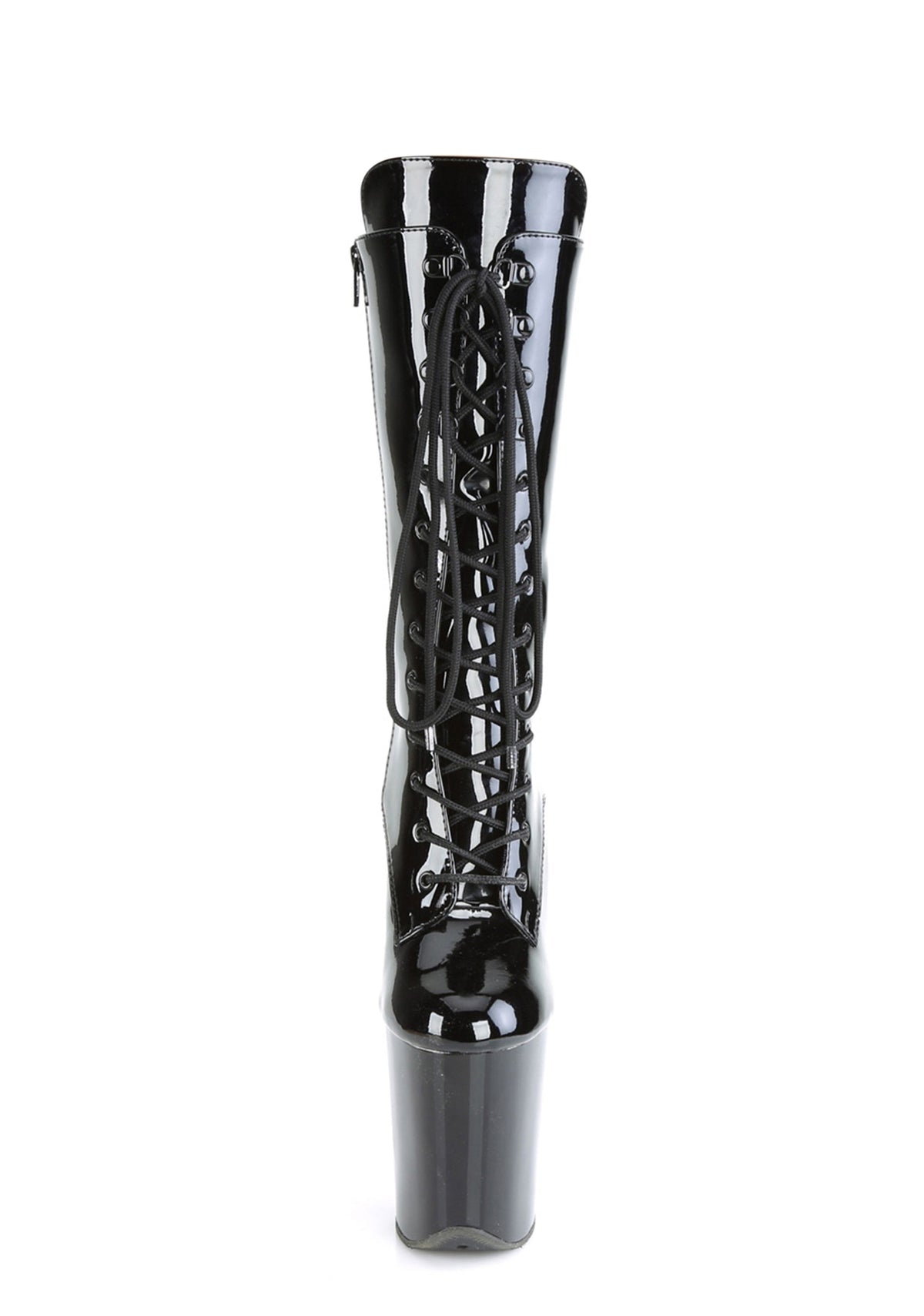 Flamingo-1050 Platform Mid-Calf Boots-Black