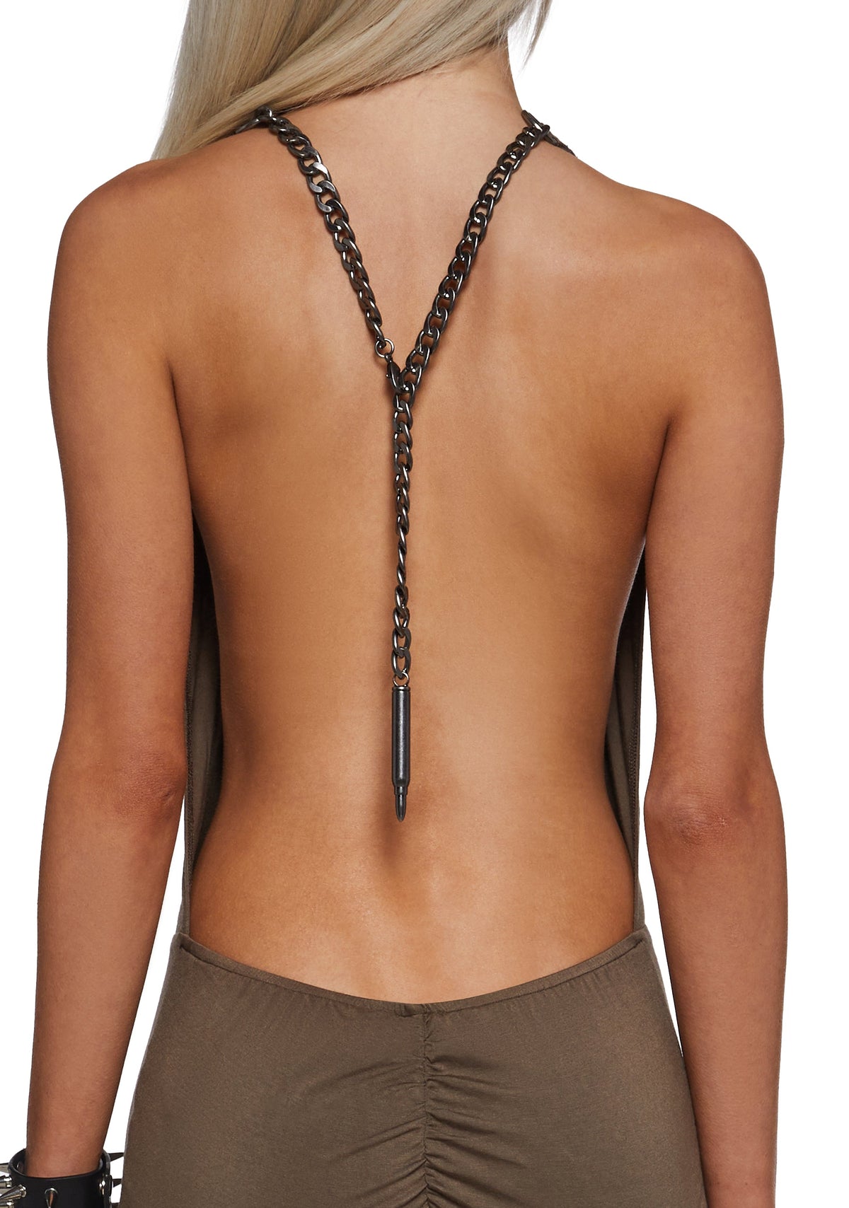 Outro Romper With Bullet Chain