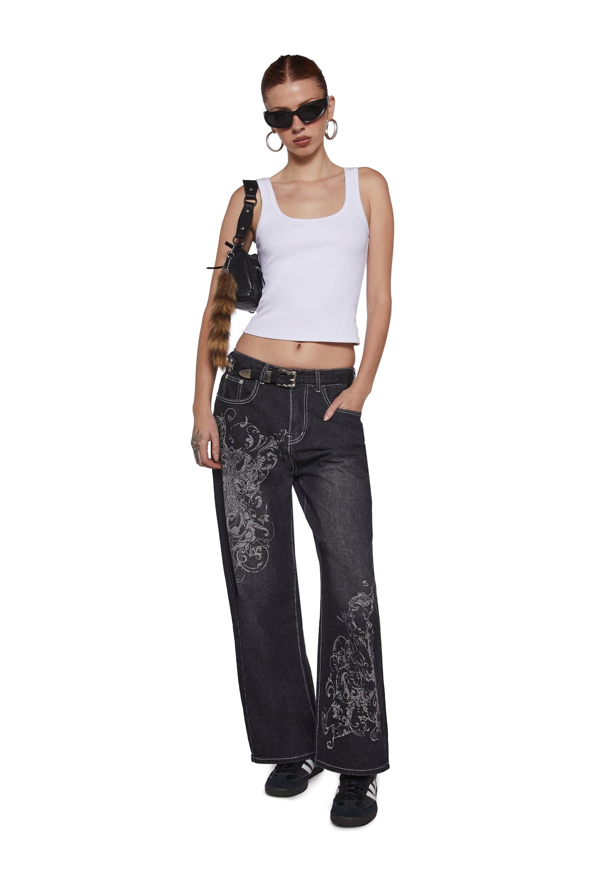 Tech Savvy Wide Leg Jeans