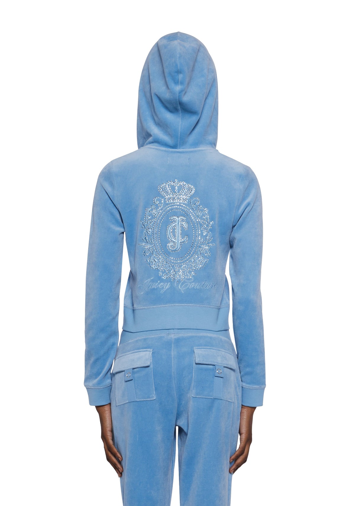 Crown Heritage Cotton Velour Hoodie