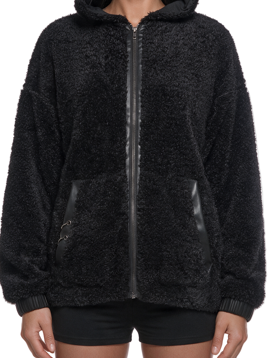Goth Bunny Faux Fur Jacket