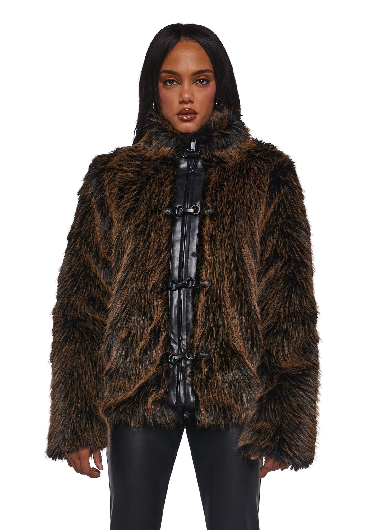 High Society Babe Faux Fur Coat
