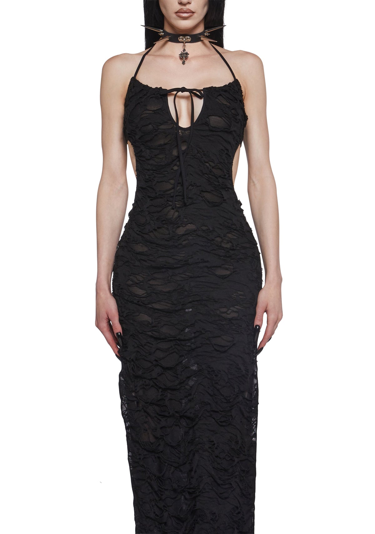 Cemetery Surprise Maxi Dress