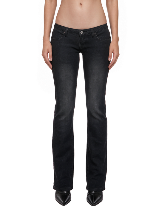 Talia Low Rise Jeans - Black